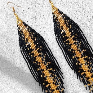 Pendientes de cuentas listos para enviar, pendientes de cuentas en stock, pendientes de cuentas hechos a mano, pendientes de cuentas coloridos, artículo de fábrica personalizado, pendiente de cuentas. - Product Image 6