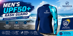 Rashguard de compression pour homme de qualité supérieure, manches longues, pour BJJ, MMA, surf, respirant, séchage rapide, tissu écologique, directement de l'usine - Product Image 3