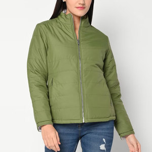 Abrigo Acolchado de Invierno para Mujer, Chaqueta Acolchada Ligera y Cálida con Capucha, Diseño Personalizado, Proveedor Mayorista OEM - Product Image 2