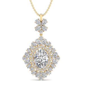 REYES Collar de Moissanita Personalizado de Plata de Ley 925 con Certificado GRA para Mujer, Último Diseño, Joyería Fina Hecha a Medida - Product Image 2
