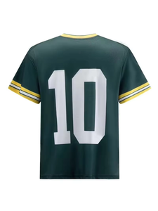 Uniformes de rugby en gros d'usine, manches courtes, vêtements de football américain, respirants, confortables et durables, uniformes personnalisés - Product Image 2