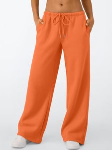 Pantalon de survêtement ample en molleton pour femme, coupe décontractée, design personnalisé, style streetwear oversize, en vente - Product Image 3