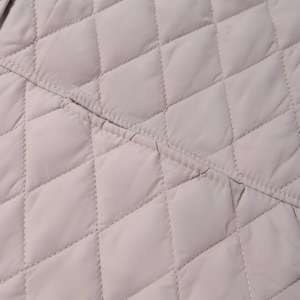 Jaket Wanita Berkerah Baseball Berlapis Isolasi Lengan Panjang Poliester Kancing Tekan Tingkat Pemula - Product Image 4