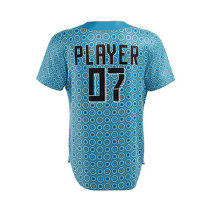 เสื้อเบสบอลแบบติดกระดุมสำหรับผู้หญิงรุ่นใหม่สั่งทำพิเศษ ไซส์ใหญ่ ระบายอากาศได้ดี เป็นมิตรกับสิ่งแวดล้อม พร้อมโลโก้ด้านหน้าแบบกำหนดเอง ชื่อทีม ชื่อผู้เล่น - Product Image 5