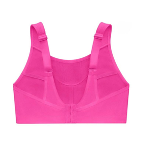 Soutien-gorge de sport pour femme, simple, à maintien élevé, écologique, respirant, séchage rapide, en Spandex et Nylon, motif à carreaux - Product Image 4