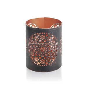 Votive <b>Candle</b> Holder with Geometric Cutout Design Indian <b>Bulk</b> Supplier Wholesale Manufacturer - Product Image 2