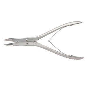 Juego de Instrumentos Ortopédicos Manuales McIndoe, Pinzas de Acero Inoxidable con Hoja de 20 mm, Acción Compuesta Angulada, Longitud Total de 170 mm, para Huesos - Product Image 2