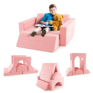 Ensemble de canapés pour enfants de 8 pièces pour salle de jeux - Product Image 1