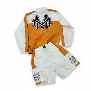 Conjunto de Chaqueta y Pantalones Cortos Ligeros de 2 Piezas con Logotipo Personalizado al por Mayor, Impermeables y Resistentes al Viento - Product Image 6