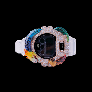 Trendy Iced Out VVS Moissanite Diamond <b>Watch</b> <b>For</b> <b>Men</b> Or Women Premium Diamond Wrist <b>Watch</b> In Factory Price With Dragon Bezel - Product Image 2