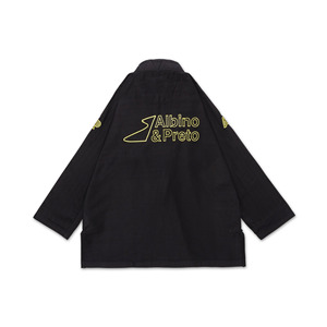 Kimono de BJJ Unisex Personalizado, 100% Algodón, 400g, Antiencogimiento, Secado Rápido, Transpirable, Corte Regular, Adulto, Negro, Servicio OEM - Product Image 2
