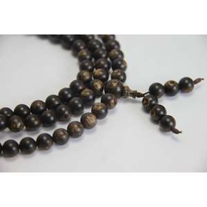 Accessoires de yoga Vietnam Bracelet en bois d'agar sous-marin 108 perles 8mm Qualité supérieure Vente au détail B7-047 - Product Image 2