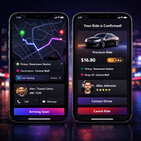 Soluciones de Aplicaciones de Internet Profesionales y Avanzadas Bajo Demanda para Mercados de Entrega de Comida a Domicilio por Taxi, Soporte MAC, Logotipo Personalizado Disponible