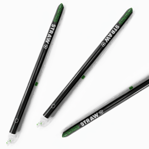 Pajitas de plástico finas de polipropileno (PP) de 12 mm, higiénicas, envueltas individualmente en plástico, para té boba, originarias de Indonesia. - Product Image 1