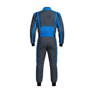 Custom <b>Full</b> <b>Body</b> Racing Driver Overalls Durable Fabric Lightweight Construction Breathable Design Track Event Competition - Product Image 3