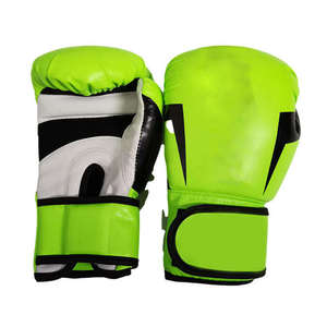 Gants de boxe en cuir PU rose, fermeture Velcro, unisexe, pour la boxe à partir de 14 ans - Product Image 3