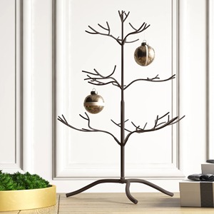 Christmas Tree Ornament Stand with Bendable <b>Branches</b> Indoor Decor Standing Base for Ornaments - Product Image 1