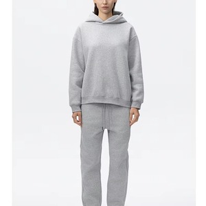 Sweat à capuche en coton lourd pour femmes |   Sweat-shirt décontracté surdimensionné à imprimé personnalisé avec logo - Fabricant OEM - Product Image 1