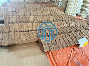 Cesta de Pared de Ratán de Doble Nivel, Color Marrón Oscuro, para Almacenamiento de Juguetes, Venta al Por Mayor Directa de Fábrica, Ecológica, Decoración para Habitación Infantil - Product Image 6