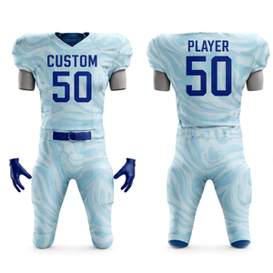 Proveedor de Uniformes de Fútbol Americano Personalizados que Ofrece Diseños Sublimados, Colores Resistentes a la Decoloración y Costuras de Primera Calidad - Product Image 5