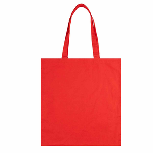 Eco Friendly <b>Canvas</b> Tote Bag Red Large Size Leaf Logo Shopping Bag for Groceries Hand Length Handle - Product Image 2