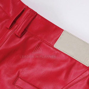 Pantalones Cortos de Cuero de Último Diseño Más Vendidos al por Mayor, Pantalones Cortos de Cuero para Hombre de Estilo Único, Pantalones Cortos de Cuero Ligeros para Hombre en Venta - Product Image 5