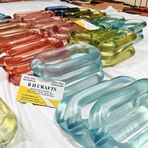 Cadena de Eslabones de Resina Epoxi Transparente, Diferentes Colores, Decoración de Pared, Cadena Navideña Artística - Product Image 6