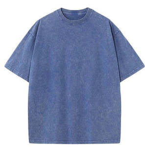 Camiseta Personalizada para Hombre, Lavada, de Algodón de Alta Calidad, Corte Regular, Transpirable - Product Image 3