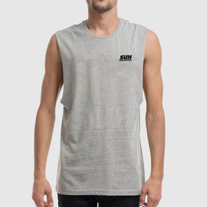 Best Selling High Quality <b>Men</b> Gym <b>Singlet</b> Active Wear Quick Dry Breathable Knitted 100% Cotton O-Neck Customizable <b>for</b> <b>Men</b> - Product Image 1