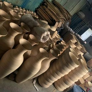 Bamboo Flower <b>Vase</b> Handmade Natural Eco Friendly Decorative Home Decor Living Room Tabletop Display Wholesale Supplier Homeware - Product Image 5