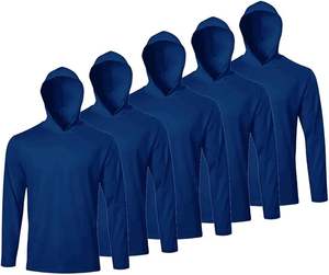 Sweat-shirts à capuche pour hommes de haute qualité, respirants et au design tendance, en coton 100%, en promotion. - Product Image 4