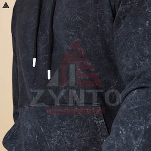 Wholesale <b>Lightweight</b> <b>Men</b> Acid Wash <b>Hoodies</b> <b>Men</b> Custom Color Quick Dry Breathable Basics Cotton Blended Hot Selling <b>Hoodies</b> <b>Men</b> - Product Image 3