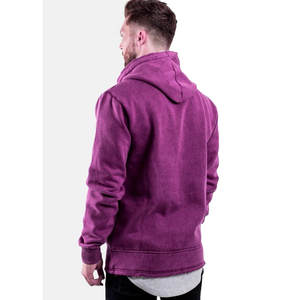 Sudadera con Capucha para Hombre, Estilo Urbano, Invierno, Lavado Ácido, Impresión Digital, Logotipo Personalizado, Efecto Desgastado por el Sol, OEM - Product Image 6