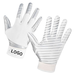 Gants de sport roses à doigts entiers WARPRO INDUSTRY, antidérapants, en silicone imprimé, en polyester, fermeture auto-agrippante, unisexe, toutes tailles - Product Image 6
