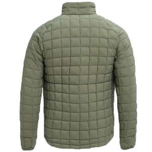 Chaqueta Acolchada de Invierno con Cuello Alto, de Poliéster, Resistente al Viento, Informal, Corte Regular, Color Sólido, Cierre de Cremallera - Product Image 6