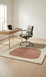 Tapis moderne abstrait géométrique en laine tuftée à la main, antidérapant, doux et minimaliste pour salon, chambre à coucher, décoration contemporaine pour la maison - Product Image 6