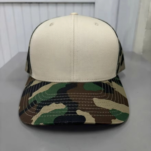 หมวกแก๊ปตาข่ายลายพรางแบบกำหนดเอง พร้อมผ้าระบายอากาศและกันน้ำ สำหรับงานปาร์ตี้ มีตัวเลือกโลโก้แบบกำหนดเอง ผลิตจากโรงงานโดยตรงในเวียดนาม - Product Image 1