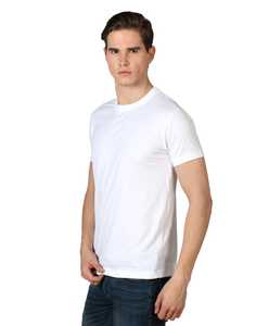 เสื้อยืดคอกลมผ้าฝ้ายแบบโปรโมชั่นพร้อมเทคนิคการเย็บ - Product Image 4
