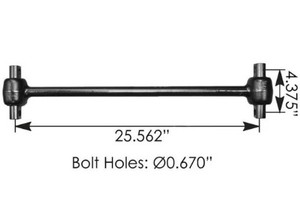 Rotule de barre de torsion robuste pour remplacement de suspension de camions commerciaux et véhicules lourds - Product Image 2