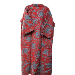 Hecho a mano al por mayor Suzani bordado algodón térmico verano Boho Hippie Kimono bata ropa de dormir Unisex abrigo de invierno albornoces - Product Image 3
