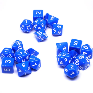 Dés polyédriques D10 en résine, numérotés de 1 à 10, en vrac, écologiques, couleur personnalisée, pour jeux de casino et de société – Fournisseur direct usine - Product Image 2
