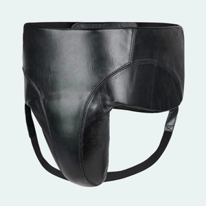 Protège-entrejambe de boxe professionnel en cuir véritable, prix de gros RTS, personnalisable, AI-GG-005 - Product Image 5