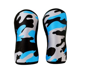 2020 Hot Sale High Quality Breathable <b>Elastic</b> Fitness <b>Knee</b> Sleeve Brace Compression for Pain and Sport <b>Support</b> Unisex OEM PVC - Product Image 1