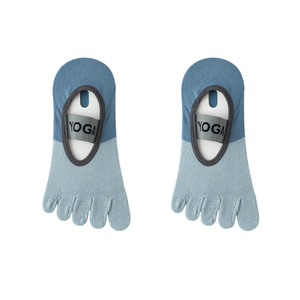 Five Finger Solid <b>Ankle</b> Yoga <b>Socks</b> Autumn Sweat Absorbent Breathable Pilates Yoga Sports Non Slip Women's Finger Strap Wholesale - Product Image 5