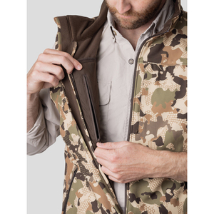 Gilet de chasse professionnel d'été respirant haute qualité Softshell protection UV prix usine logo personnalisé 300g imprimé - Product Image 4