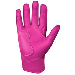 Gants de frappeur de baseball et de softball pour hommes de haute qualité à manchette courte, en cuir respirant, équipement d'entraînement, vente en gros OEM, logo personnalisé - Product Image 5