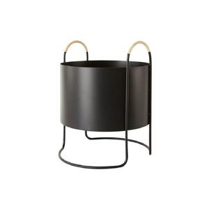 Support de pot de fleurs en métal noir de qualité supérieure, tendance et moderne, pour la maison, la cuisine, les fêtes, taille et forme personnalisables - Product Image 3