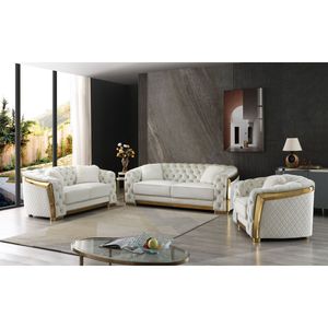 Divano Lexi G0597A S Avorio, Elegante Arredamento per Soggiorno - Product Image 5