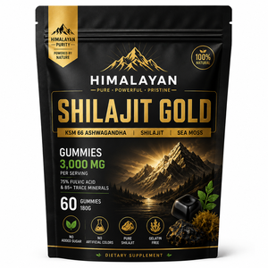Shilajit Gummies ที่อุดมไปด้วยกรดฟุลวิคเพื่อความแข็งแรงและประสิทธิภาพ - Product Image 1