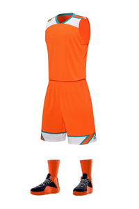 Uniformes de Baloncesto con Estampado Elegante, Tela Ligera y Transpirable, Duraderos, Deportivos, que Absorben la Humedad, Cuello en V, Ajuste Cómodo - Product Image 6